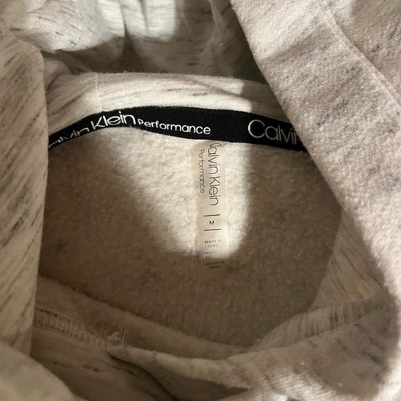 Heather Grey Calvin Klein Sweatshirt - Picture 4 of 4